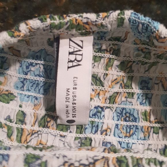 Zara Floral tiered print dress New NWoT - Picture 9 of 13